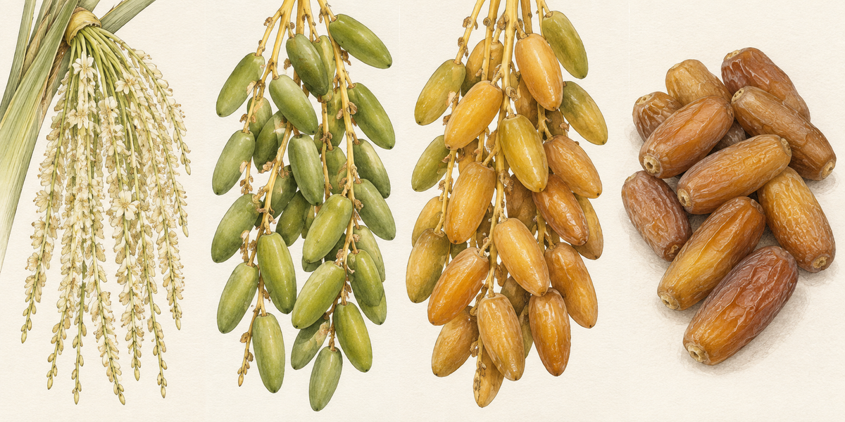The date year, harvest to table