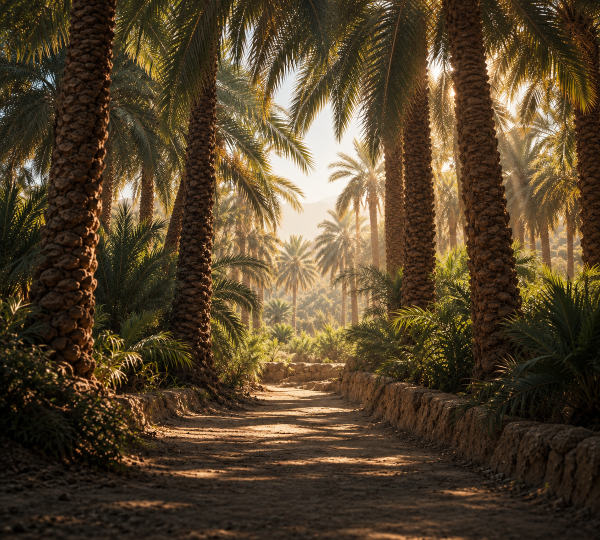 Tolga and the oasis